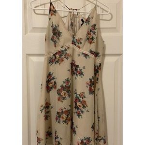 Forever 21 floral babydoll dress